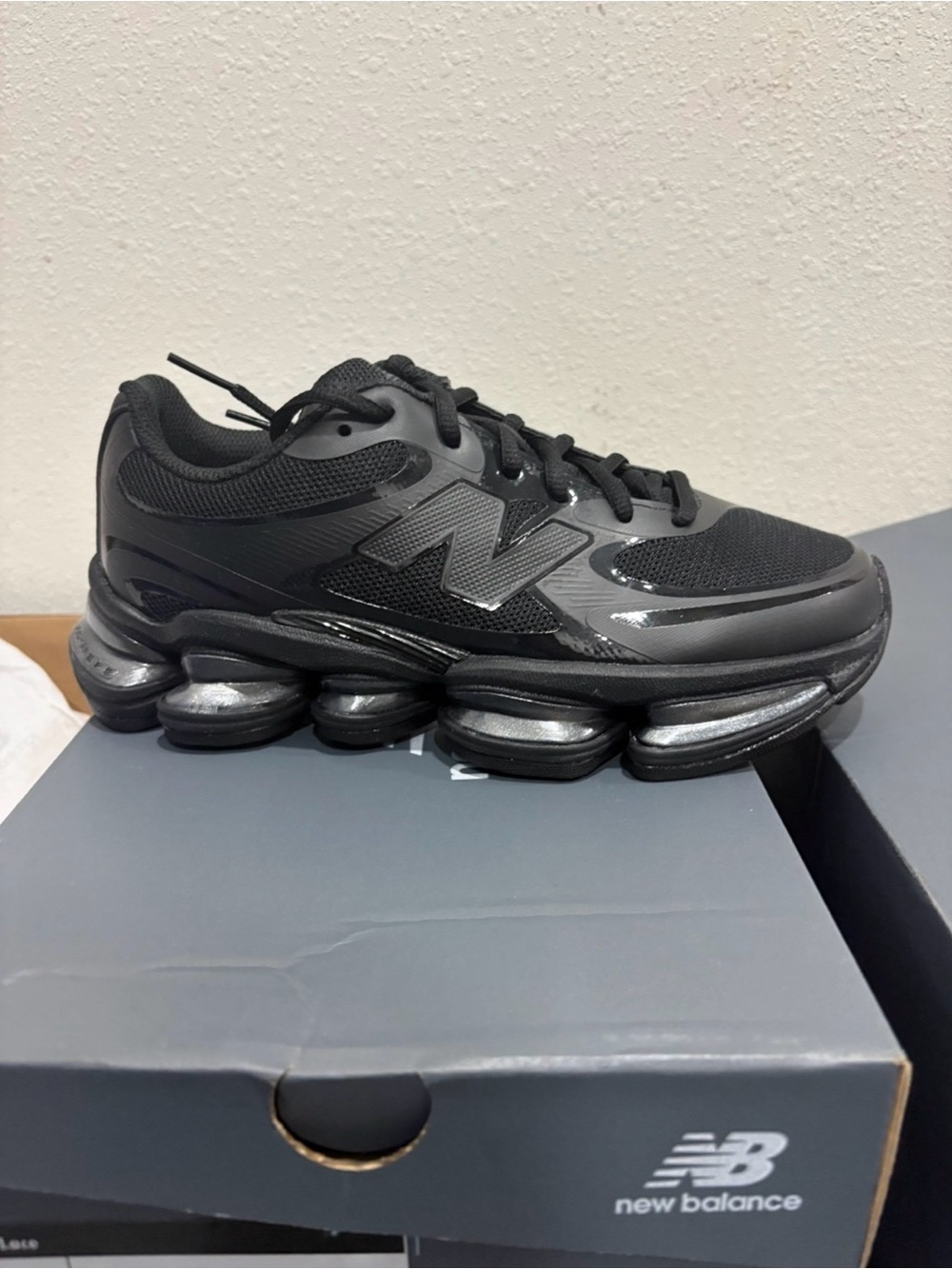 New Balance Youth Black Performance Running Shoe